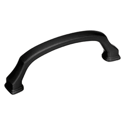 Get a closer look at Amerock's Gunmetal Revitalize Handle Pull - Side View