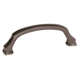 Amerock 3-3/4" Revitalize Handle Pull in Gunmetal - Front View