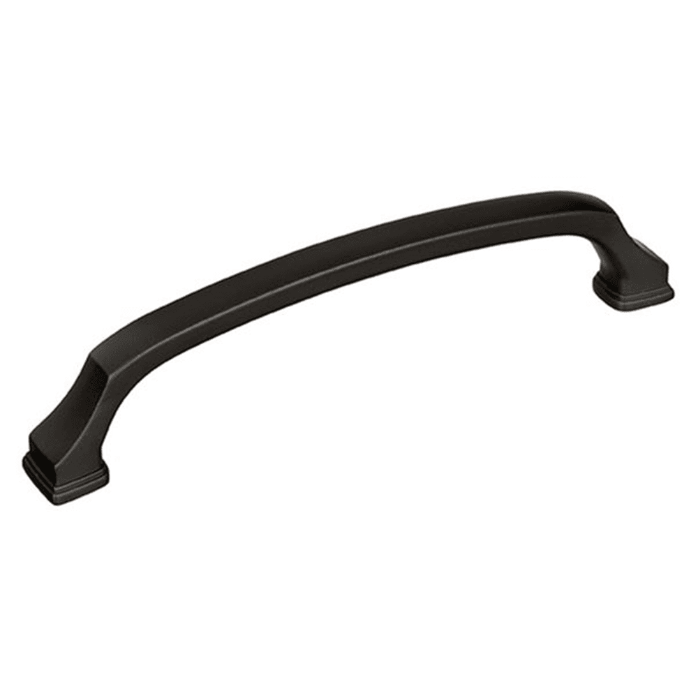 Amerock Revitalize Handle Pull in Golden Champagne finish on cabinet drawer