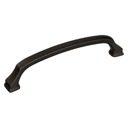 Amerock Revitalize Handle Pull in Golden Champagne finish on cabinet drawer