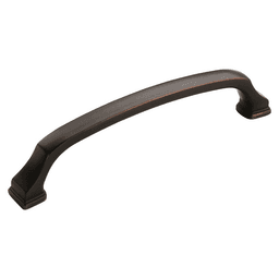 Amerock 6-5/16" Revitalize Handle Pull in Oil-Rubbed Bronze on Cabinet Door