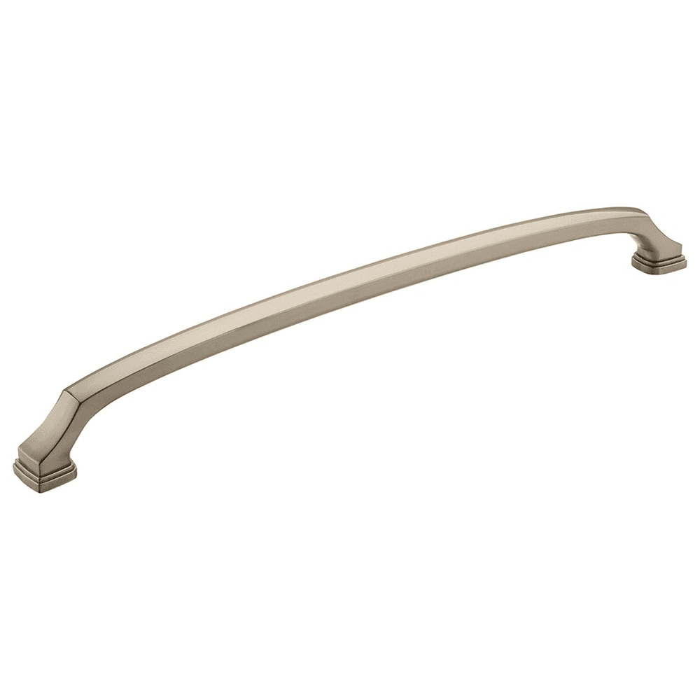 18" Revitalize Satin Nickel Appliance Pull - Close-Up View