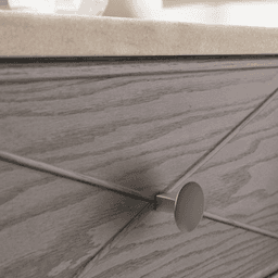 Riva Knob - Streamlined Design - Polished Nickel Finish