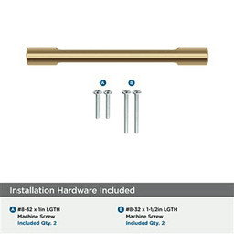 3-3/4" Riva Cabinet Pull, Champagne Bronze Alt 4 - Image