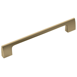 Golden Champagne 160mm Riva Handle Pull by Amerock