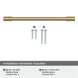 6-5/16" Riva Cabinet Pull, Champagne Bronze Alt 4 - Image