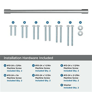 12" Riva Appliance Pull, Polished Nickel Alt 1 - Image