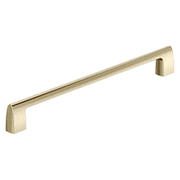 12" Riva Appliance Pull, Golden Champagne Main - Image