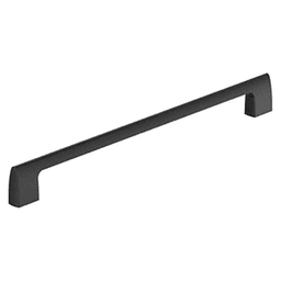 12-5/8" Riva Cabinet Pull, Matte Black Main - Image