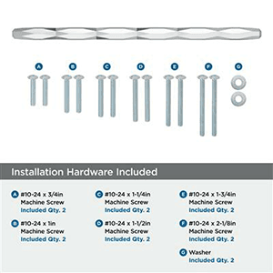 12" St.Vincent Appliance Pull, Satin Nickel Alt 1 - Image
