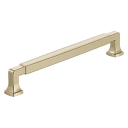 7-9/16" Stature Cabinet Pull, Golden Champagne Main - Image