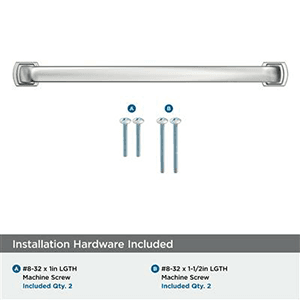 7-9/16" Surpass Cabinet Pull, Polished Nickel Alt 2 - Image
