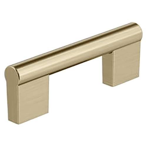 3" Versa Cabinet Pull, Golden Champagne Main - Image