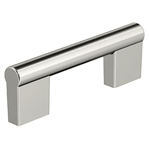 3" Versa Cabinet Pull, Polished Nickel Main - Image