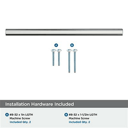 7-9/16" Versa Cabinet Pull, Matte Black Alt 2 - Image