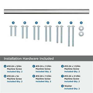 12" Versa Appliance Pull, Matte Black Alt 1 - Image