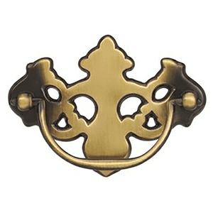 3" Everyday Heritage Cabinet Bail Pull, Antique Brass Alt 1 - Image