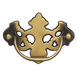 3" Everyday Heritage Cabinet Bail Pull, Antique Brass Alt 1 - Image