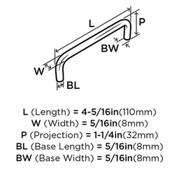 Residential or Commercial Wire Pull in Satin Nickel