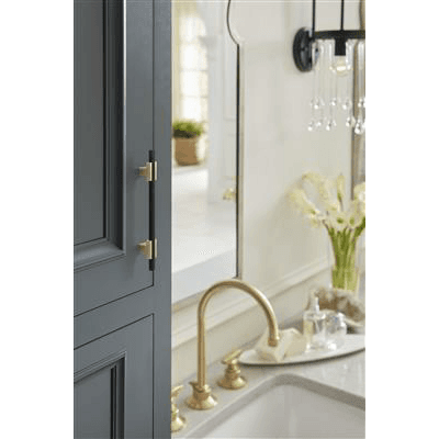 5-1/16" Urbanite Cabinet Pull, Champagne Bronze/Matte Black Alt 4 - Image