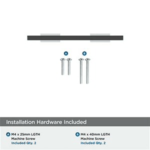 3" Urbanite Cabinet Pull, Champagne Bronze/Matte Black Alt 1 - Image