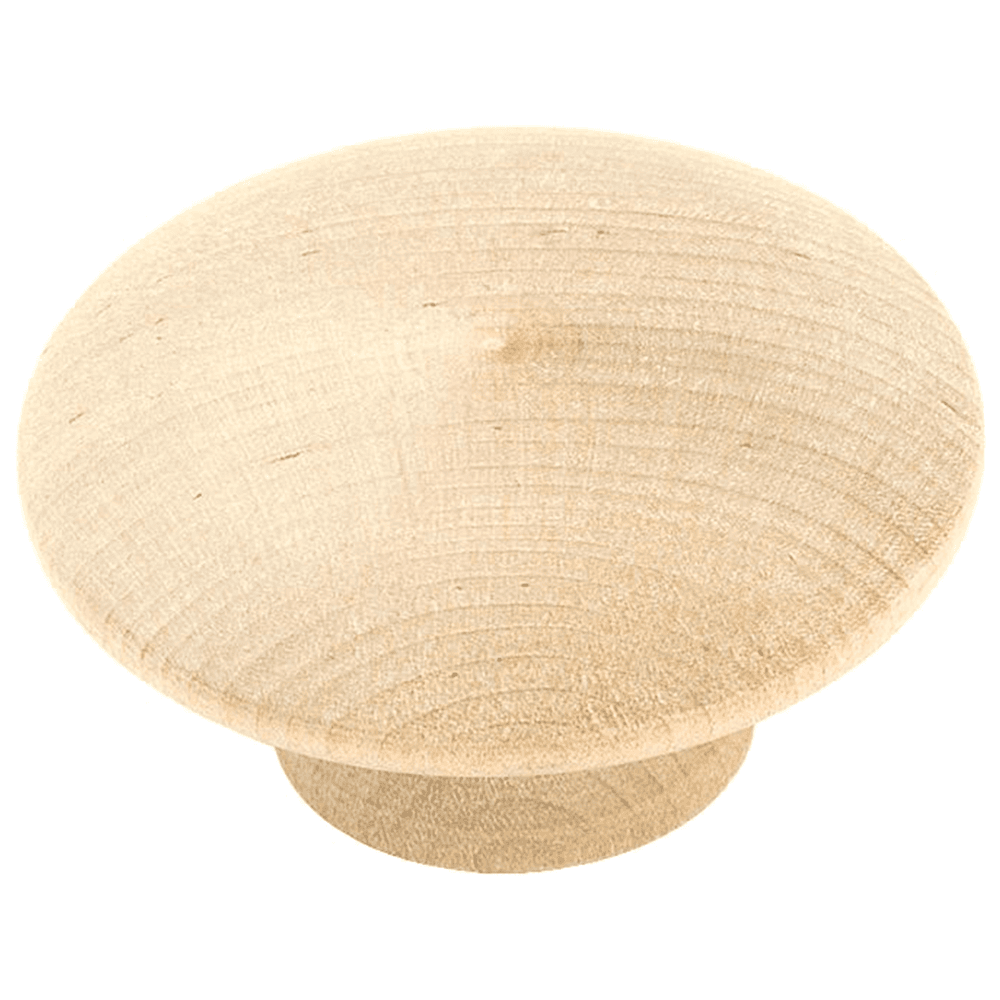 Everyday Heritage Round Knob in Unfinished, 2" diameter