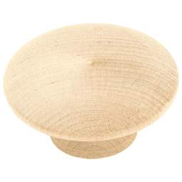 Everyday Heritage Round Knob in Unfinished, 2" diameter