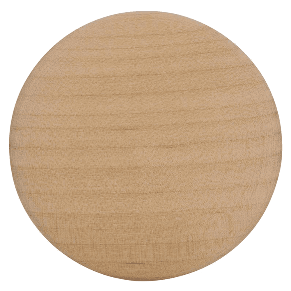 Rustic knob with #8-32 x 1" truss head machine screw
