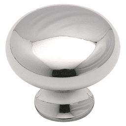 1-3/16" Anniversary Mushroom Knob in Polished Chrome by Amerock
