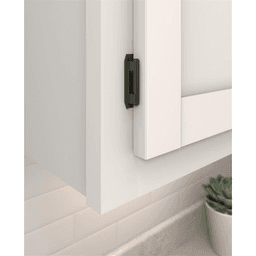 Double Demountable Hinge, Self-Closing, 3/8" Inset, Oil Rubbed Bronze - Beauty Shot