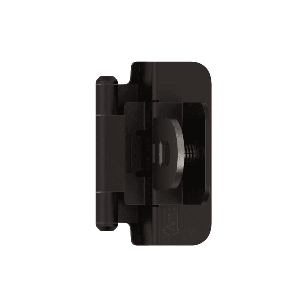 Double Demountable Hinge, Self-Closing, 3/8" Inset, Oil Rubbed Bronze - Main Image