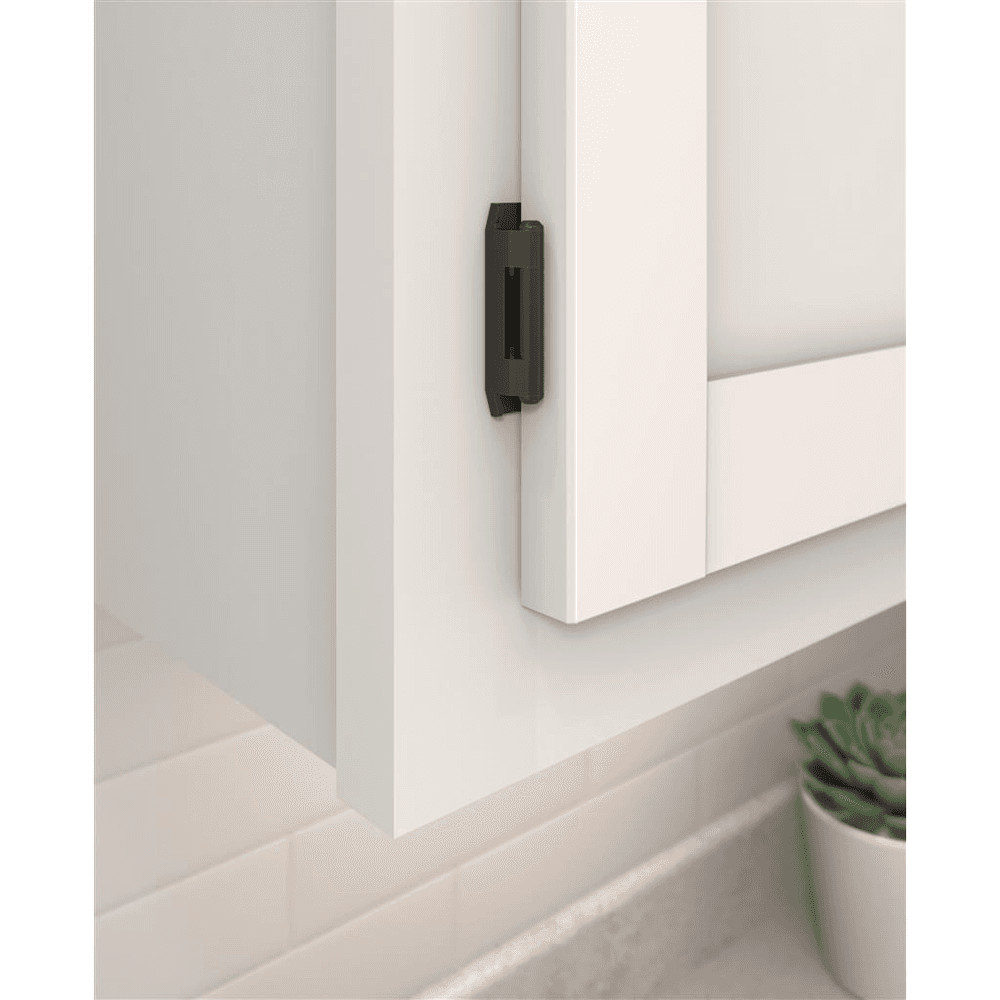 Double Demountable Hinge, Self-Closing, 1/2" Overlay, Oil Rubbed Bronze - Beauty Shot