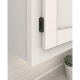 Single Demountable Hinge, Self-Closing, 1/4" Overlay, Oil Rubbed Bronze - Beauty Shot