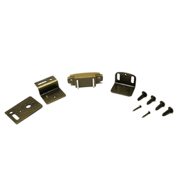 9765 Magnetic Catch with 3 Strike Plate, White - Alt Image 1