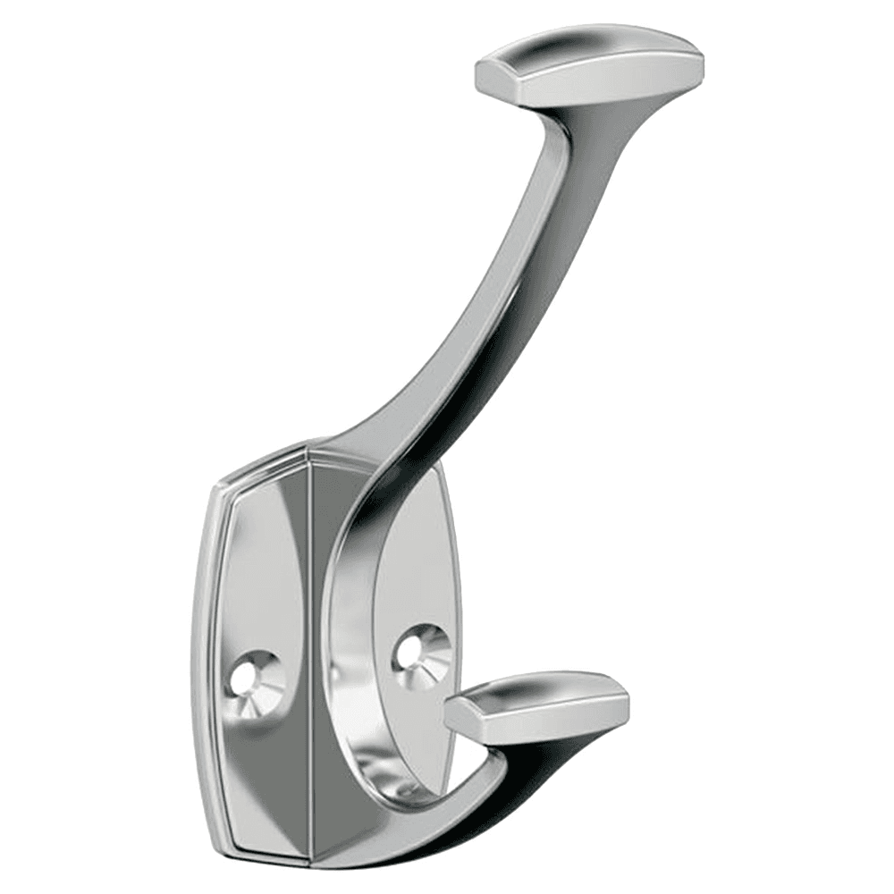 Vicinity Double Robe Hook, Matte Black Alt 1 - Image
