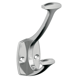 Vicinity Double Robe Hook, Matte Black Alt 1 - Image
