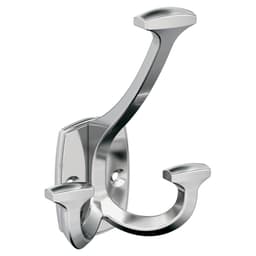 4-9/16&quot; x 4-9/16&quot; Vicinity Triple Prong Decorative Wall Hook, Oil-Rubbed Bronze Alt 1 - Image