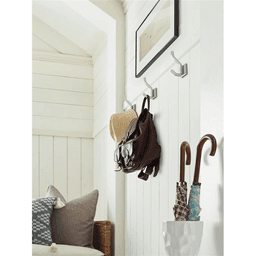 4-1/2&quot; x 4-1/2&quot; Aliso Double Prong Decorative Wall Hook, Oil-Rubbed Bronze Alt 3 - Image