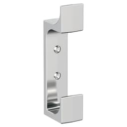 4-3/4&quot; x 4-3/4&quot; Bray Double Prong Decorative Wall Hook, Golden Champagne Alt 1 - Image