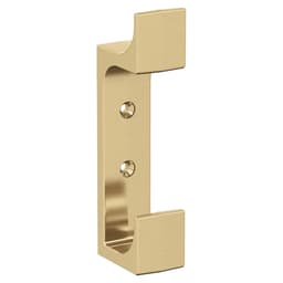 4-3/4&quot; x 4-3/4&quot; Bray Double Prong Decorative Wall Hook, Champagne Bronze Main - Image