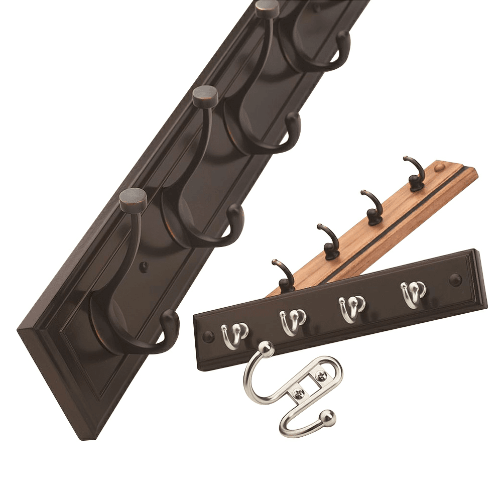 Amerock Medium Coat/Hat Hook in Satin Nickel Finish