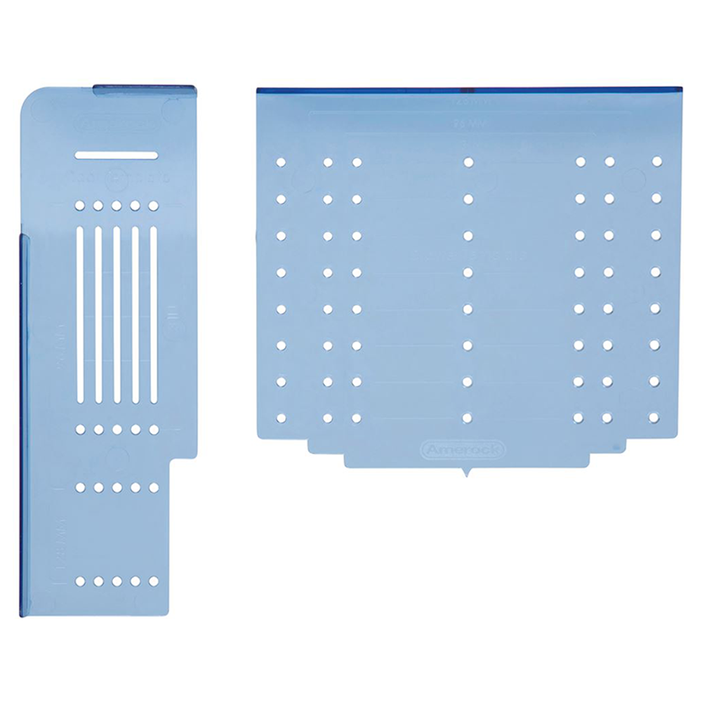 Door/Drawer Hardware Installation Template - Main Image