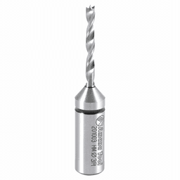 Amana 3mm Cutting Edge Brad Point Boring Bit with PTFE Coated Carbide Tip