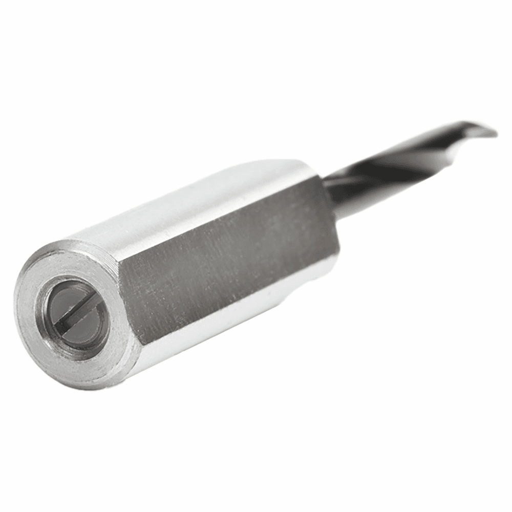 4mm x 57mm Brad Point Boring Bit, Left Hand, 10mm Shank - Alt Image 2