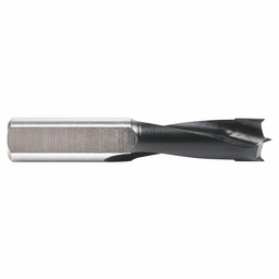 3/8" x 57mm Brad Point Boring Bit, Left Hand, 10mm Shank - Alt Image 1