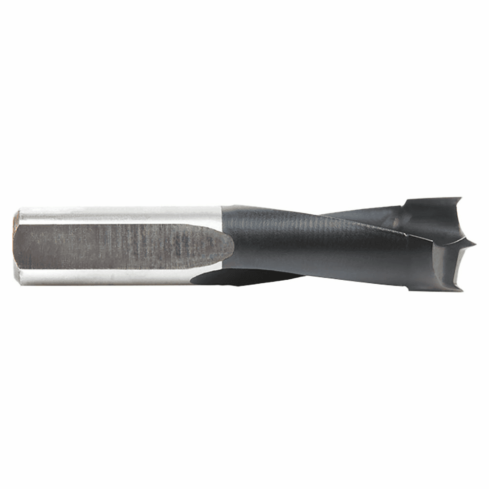 12mm x 57mm Brad Point Boring Bit, Left Hand, 10mm Shank - Alt Image 1