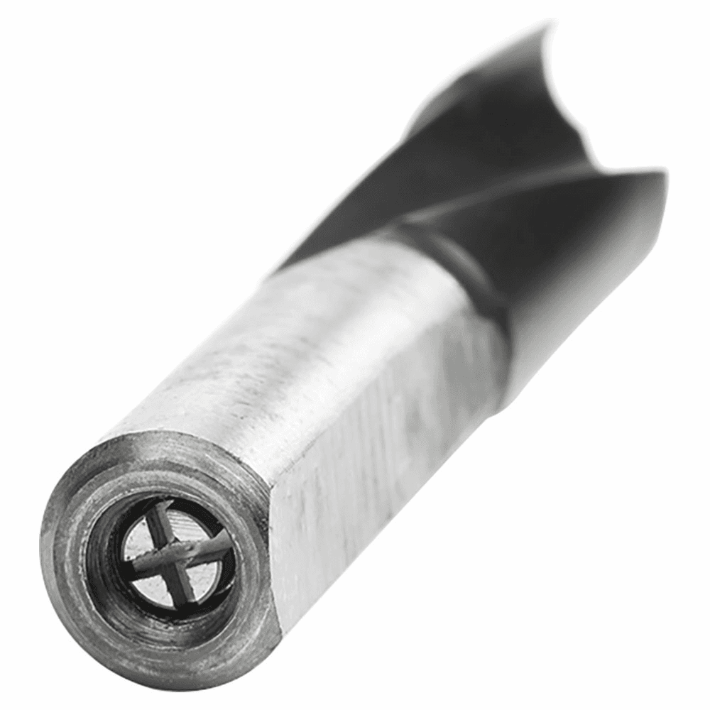 12mm x 57mm Brad Point Boring Bit, Left Hand, 10mm Shank - Alt Image 2