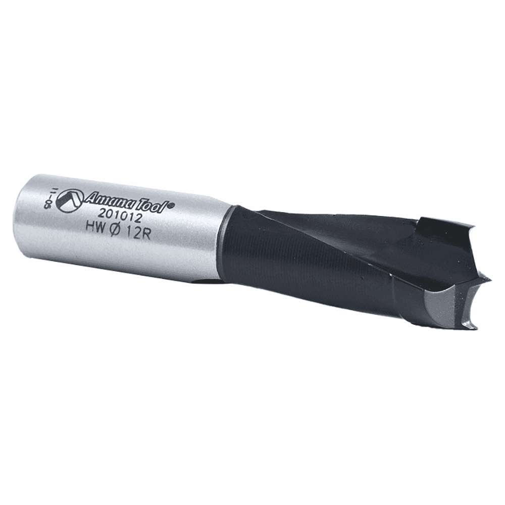 12mm x 57mm Brad Point Boring Bit, Left Hand, 10mm Shank - Alt Image 3