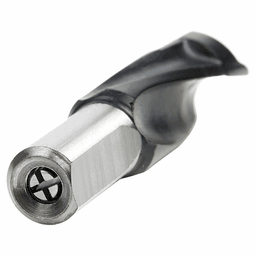 1/2" x 57mm Brad Point Boring Bit, Left Hand, 10mm Shank - Alt Image 2