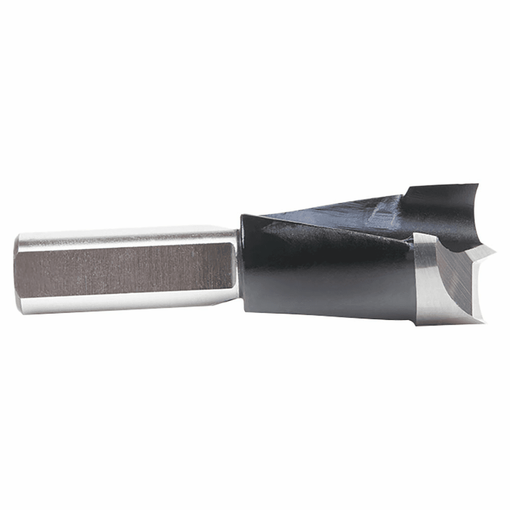 17mm x 57mm Brad Point Boring Bit, Left Hand, 10mm Shank - Alt Image 1